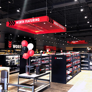 Würth opens 24/7 retail shop in North America